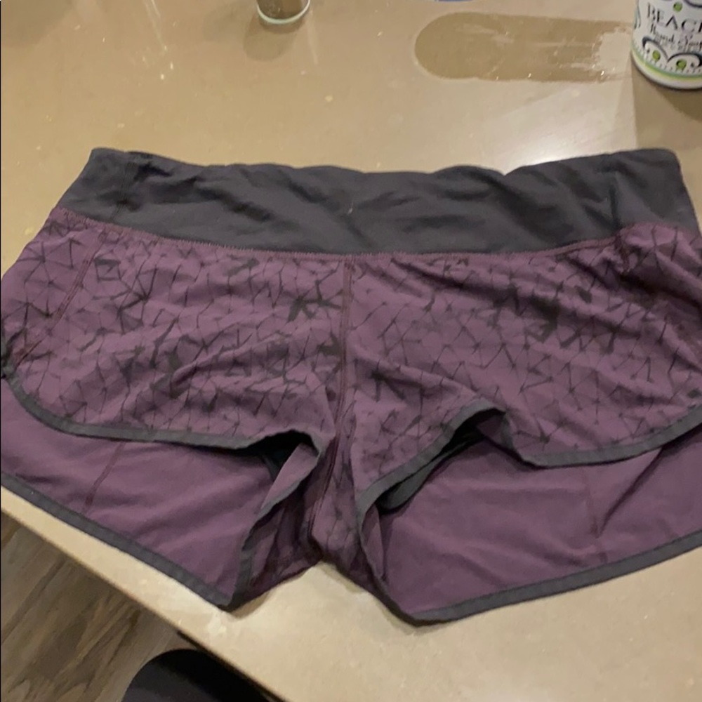 Lululemon running shorts